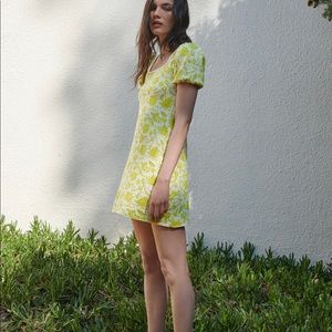 ZARA Knit floral dress NEW